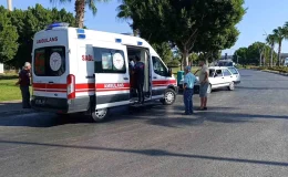 Manavgat’ta Trafik Kazası: Motosiklet Sürücüsü Yaralandı