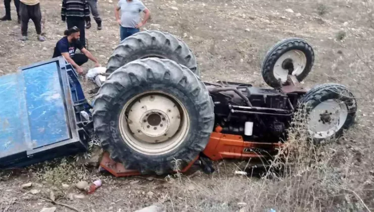 Manavgat’ta Traktör Devrildi: Sürücü Hayatını Kaybetti, Kızı Yaralandı